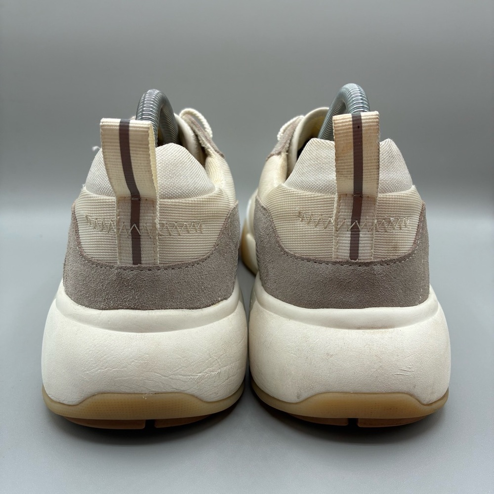 Tretorn Volley Tennis Shoes Women’s 10 M White Taupe Athletic Shoe - Picture 4 of 8